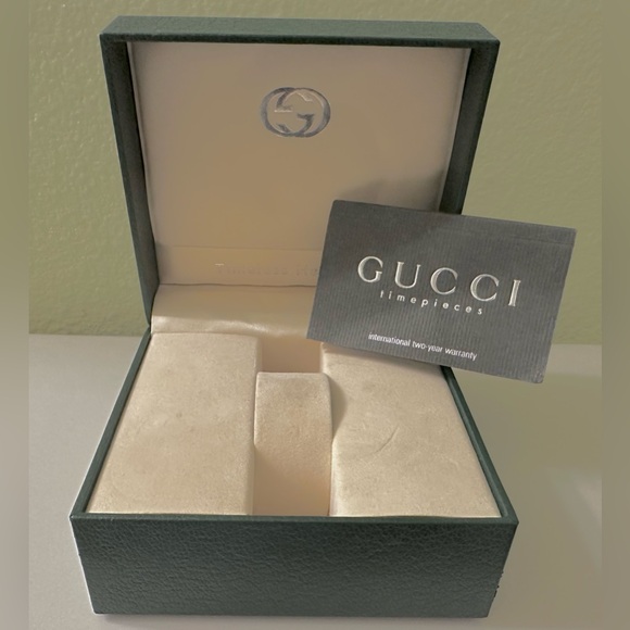 Gucci “EmptyBox” Green Watch Box~ No Watch - Picture 1 of 3